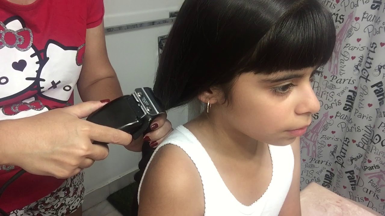Le Corté El Cabello A Mi Hija 😱 - YouTube