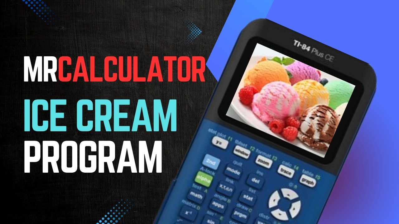 Finding Out YOUR Favorite Ice Cream With a Calculator