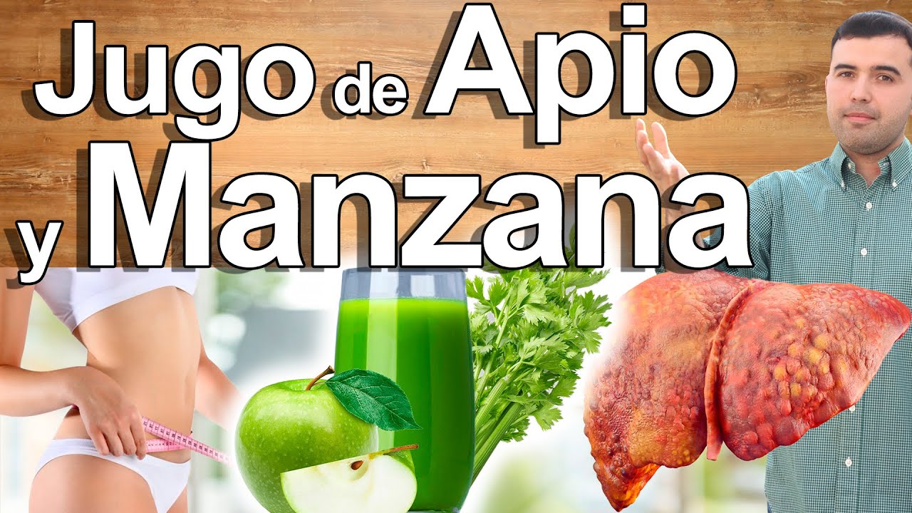 Jugo De Apio Y Manzana Verde En Ayunas - Beneficios Para La Salud Belleza Bajar De Peso