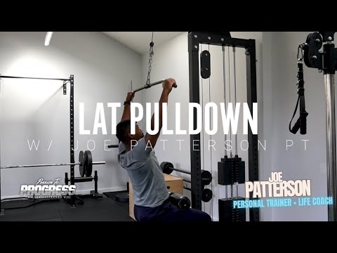 How To Do A Lat Pulldown | For Beginners