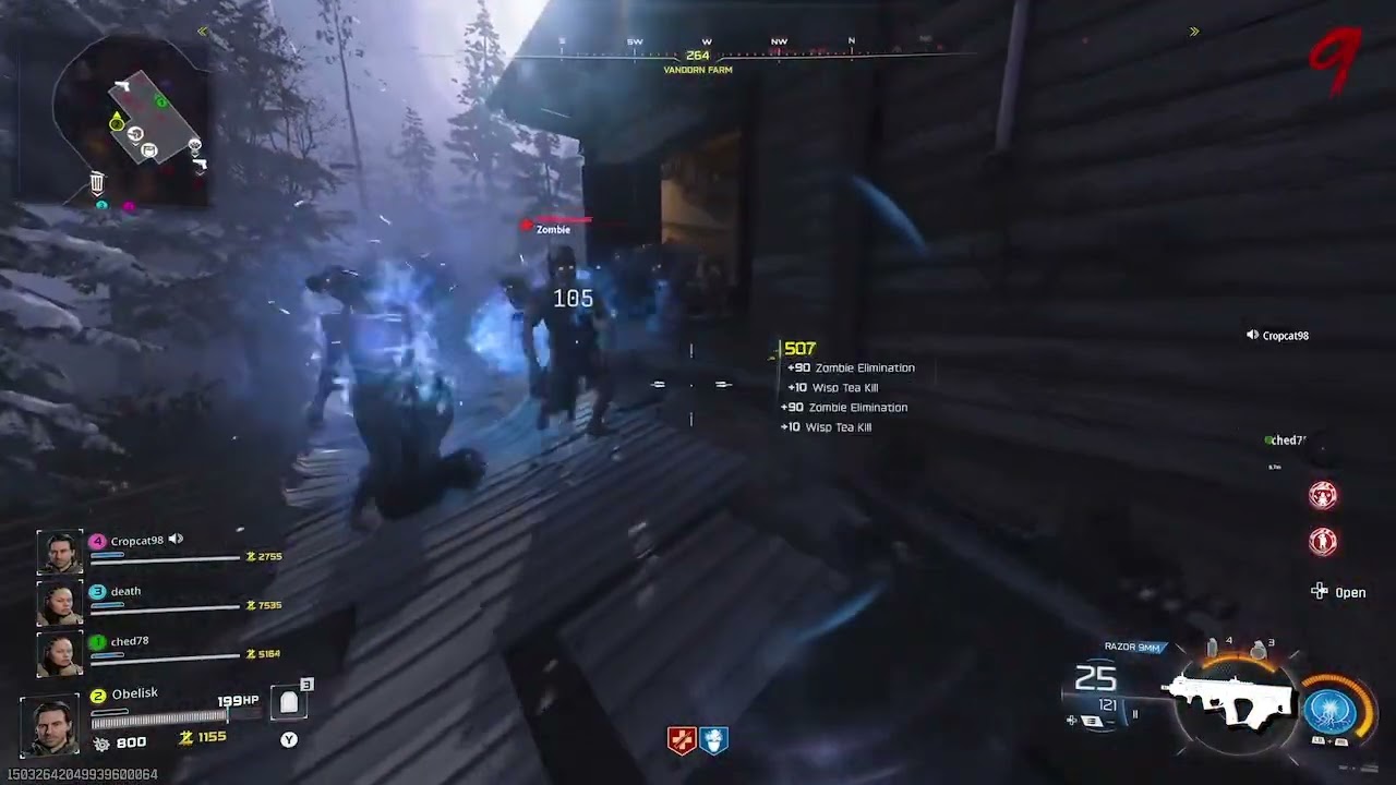 Using the new Wisp Tea perk in Black Ops 7 Zombies: