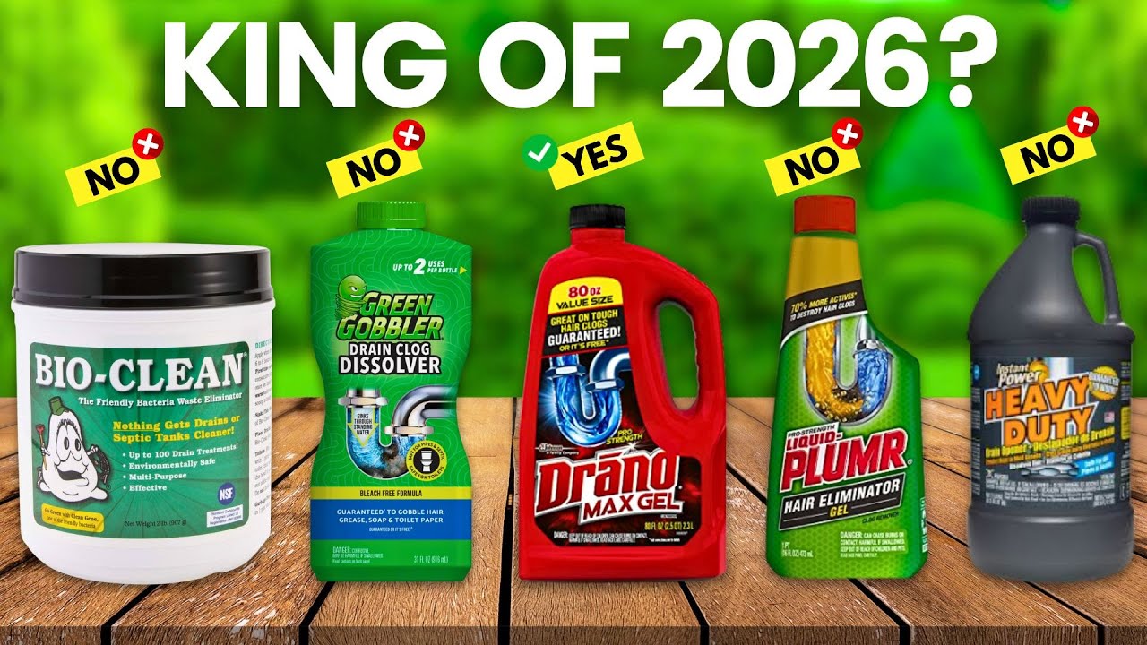 6 лучших средств для прочистки канализации 2026 года