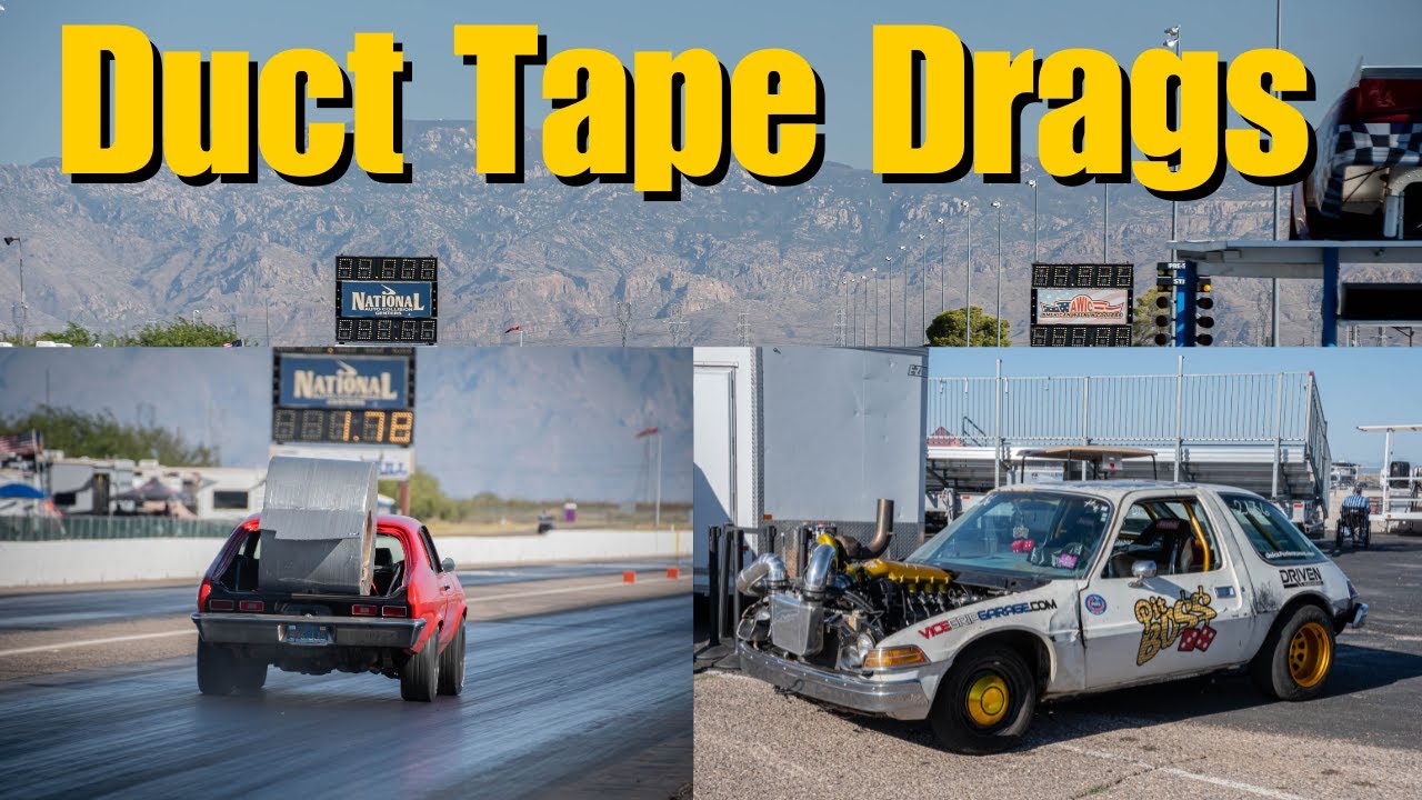 Duct Tape Drags 2024 with Vice Grip Garage and David Freiburger - YouTube