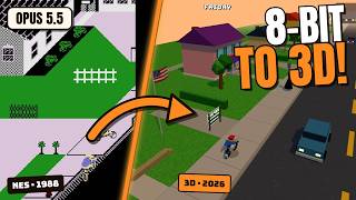 Claude Opus 5.5 Remade the NES Classic Paperboy… in 3D