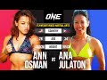 Ann Osman vs. Ana Julaton | Full Fight From The Archives