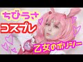 【ちびうさコスで】乙女のポリシー歌ってみた【美少女戦士セーラームーンR】