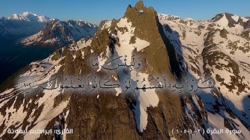 تلاوة هادئة من سورة البقرة ( 102-105 ) بصوت ابراهيم ليمونة
