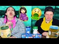 Pregnant Woman Tries Baby Food For The First Time