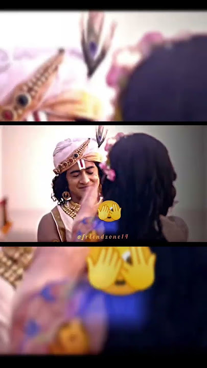 Radha Krishna Love scene /#tseries #radhekrishna #trending