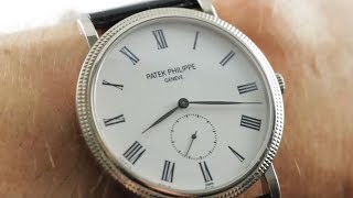 Patek Philippe Calatrava Grand Feu Enamel 5116G-001 Luxury Watch Review