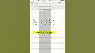 Excel tips & tricks #109|Excel MAGIC TRICK for Hiding Column with Keyboard shortcut | MUST WATCH