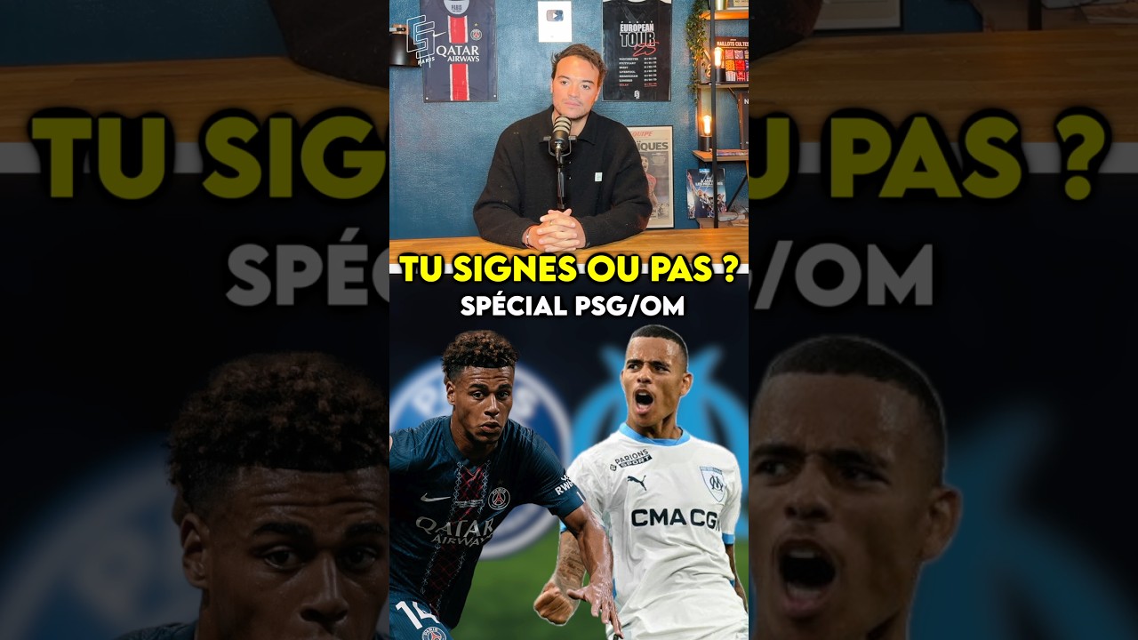 🚨 DILEMMES spécial PSG / OM ! 🔥