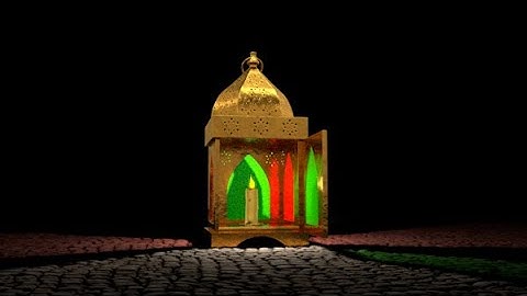 Model antique lantern by cinema 4d I part 1