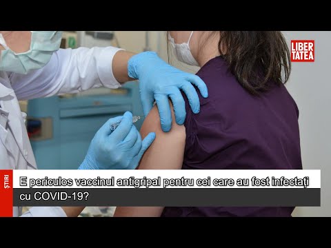 E periculos vaccinul antigripal pentru cei care au fost infectați cu COVID-19? Răspunsul...