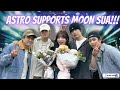 Astro supports moon sua at billies first fan con