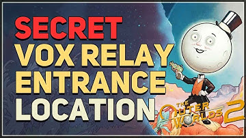 Secret Vox Relay Entrance Location The Outer Worlds 2