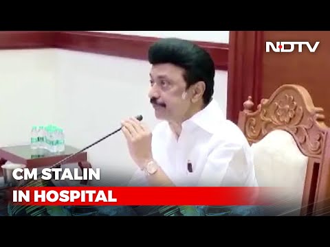 Tamil Nadu Chief Minister MK Stalin, Covid Positive, Admitted To Hospital