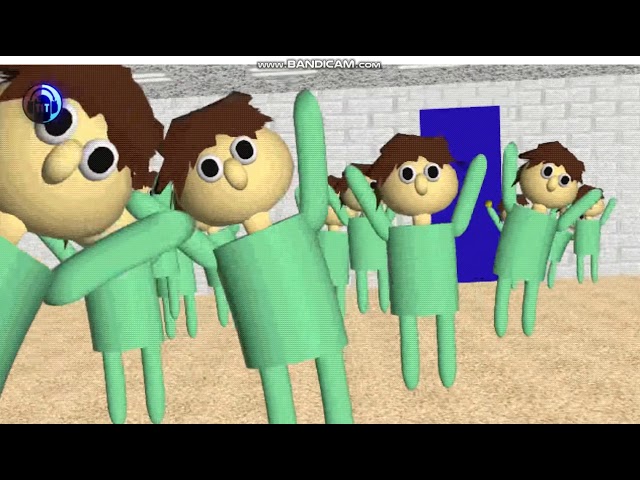 Slendy transforming into Baldi's Basics EXE➤ timelapse. Made from