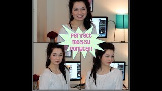 How to: Create a Perfect Messy Ponytail | Tori Sterling ♡