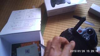 holy stone shadow hs160 drone unboxing