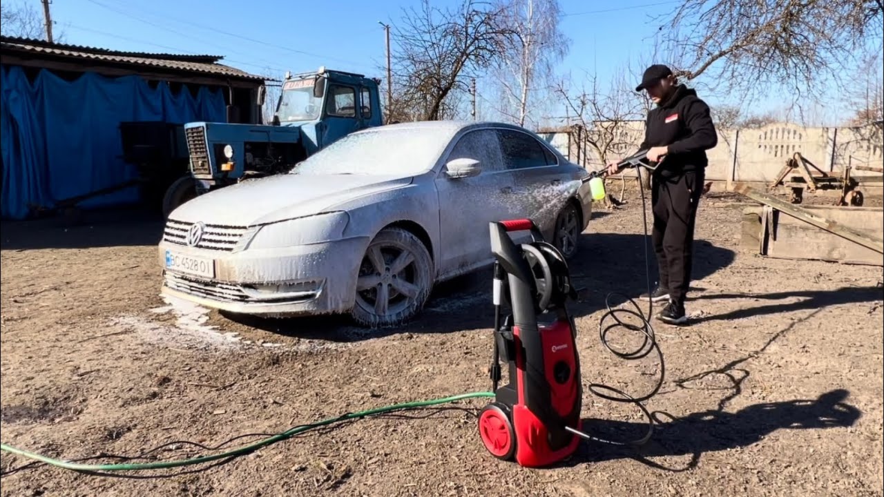 Невже ця мийка краща за KARCHER⁉️тестую мийку INTERTOOL DT-1504👍