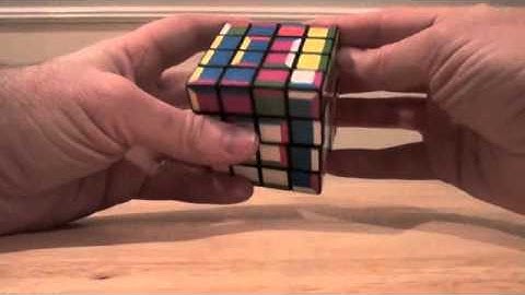 4x4x4 supercube layer by layer tutorial part 3b: More middle rotations