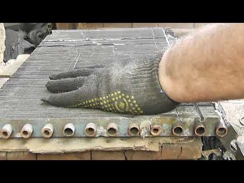 Много меди  Быстрый способ разобрать железный радиатор