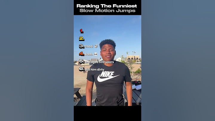 Ranking The Funniest Slow Motion Jump