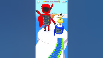 Battery Charged Run Android Game #13 |#batteryrun3d #shorts #gaming #mobilegame  #catoon #fun #funny