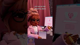 POV: You get in trouble with the Headmistress #roblox #royalehigh #shorts #fyp