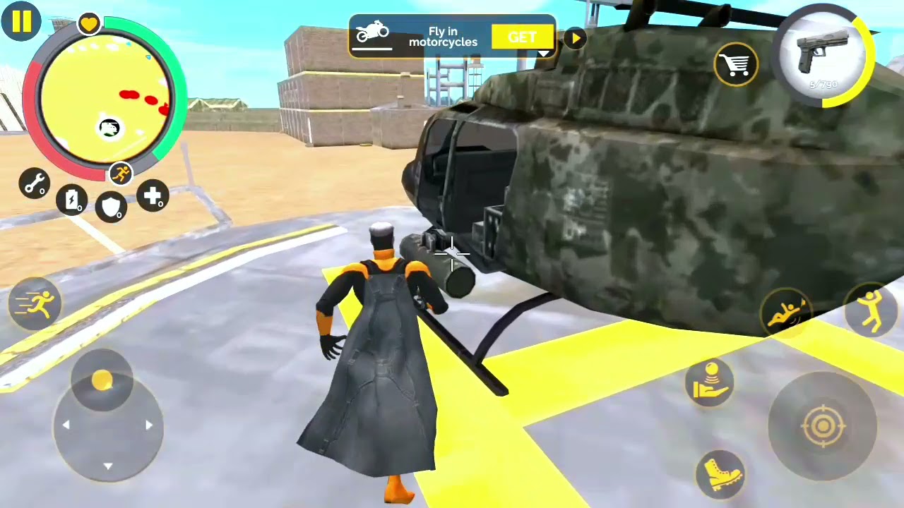 Super Hero City | Naxeex | New helicopter army Suit Flight Android Gameplay HD