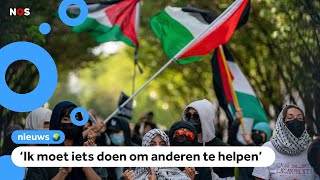 Grote protesten op universiteiten in VS tegen oorlog in Gaza