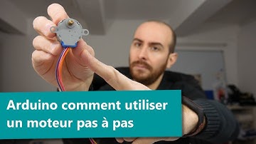 Arduino – Utiliser un moteur pas à pas 28BYJ‑48 & ULN2003A | Tutoriel complet