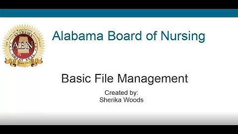 Basic File Management