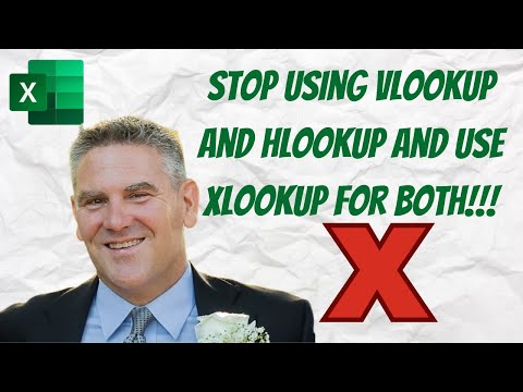 Stop using VLOOKUP