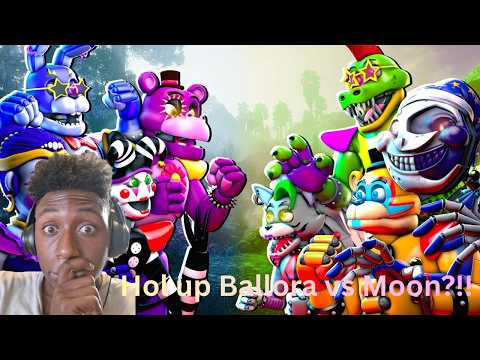 [SFM FNaF] Security Breach vs Rejected Security Breach @RoosterCinema reaction