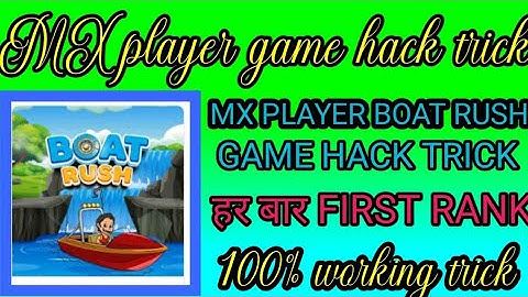 New game hack trick Mx player!! always Rank 1 👍👍😱😱