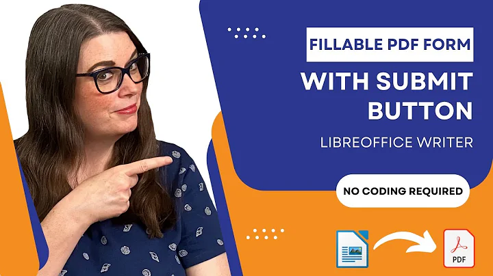 How to Create a Fillable PDF Form with a Submit Bu...