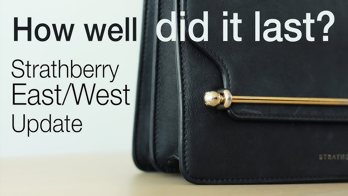 Strathberry multicolor east/west mini bag 