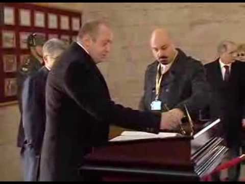 საქართველოს პრეზიდენტი ათათურქის მავზოლეუმში