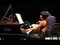 Yuja wang leonidas kavakos gautier capuon brahms piano trio no 1