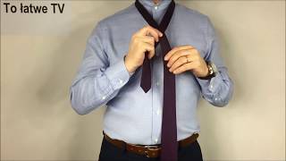 Jak zawiązać elegancki węzeł krawata (windsorski) | Łatwo i szybko