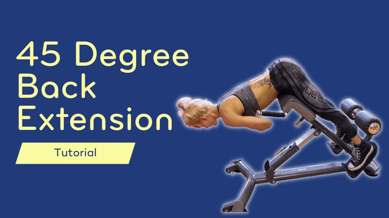 How to Do Back Extension Exercises