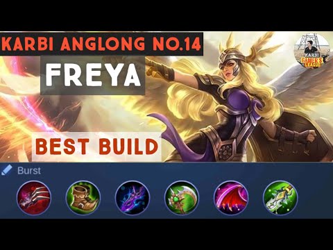 No.1 Freya Best Build (Mobile Legend Bang Bang) - YouTube