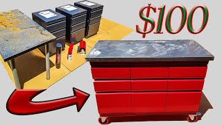 Rolling Tool Chest: BUDGET DIY: Filing Cabinet!