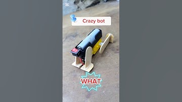Crazy bot #diy #bot #manualidades #manual #funny #crazy #howtomake #stem #ideas #motor #module