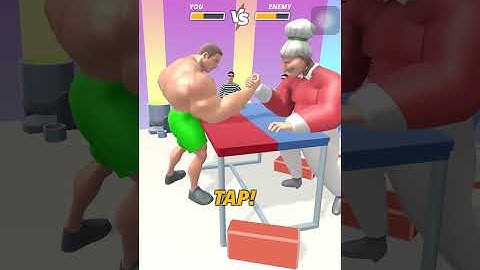 Muscle Rush Game 3D - All Levels Gameplay Android, iOS 6 #shorts