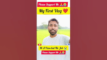 My First Vlog ❤️ Please Support Me 🙏😭