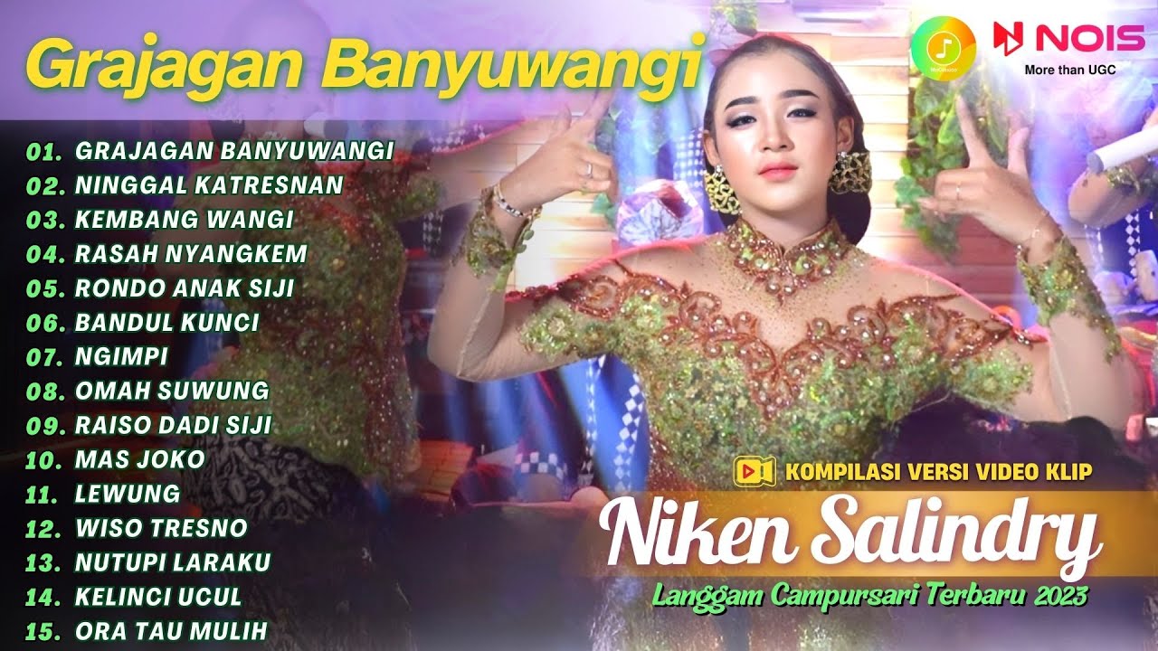 NIKEN SALINDRY - GRAJAGAN BANYUWANGI | KOMPILASI LANGGAM CAMPURSARI FULL ALBUM TERBARU 2023