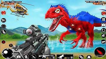 Real Dino Shooting Game 3D - Android Gameplay
